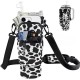 Billz Buddy Tumbler Accessory Bag for S'well XL & Stanley 40oz Cup - Cow Print